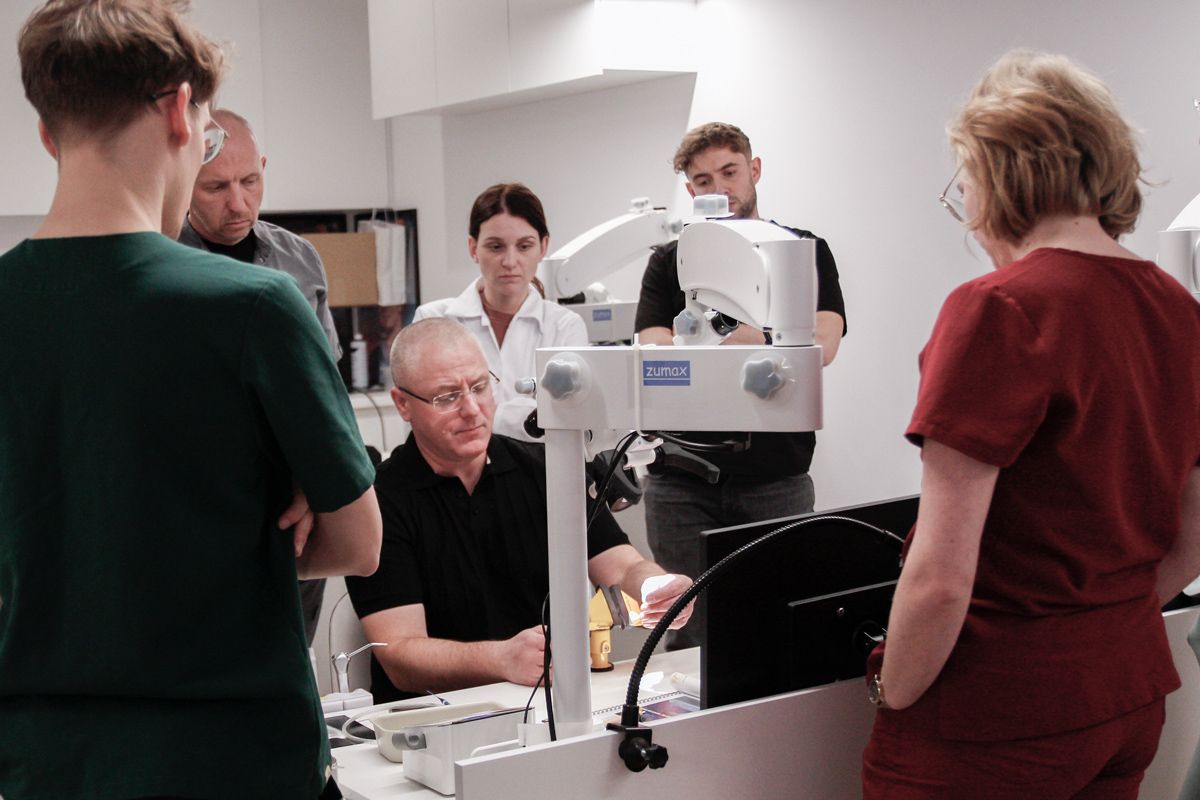 usuwanie złamane narzędzia szkolenie dla dentysty